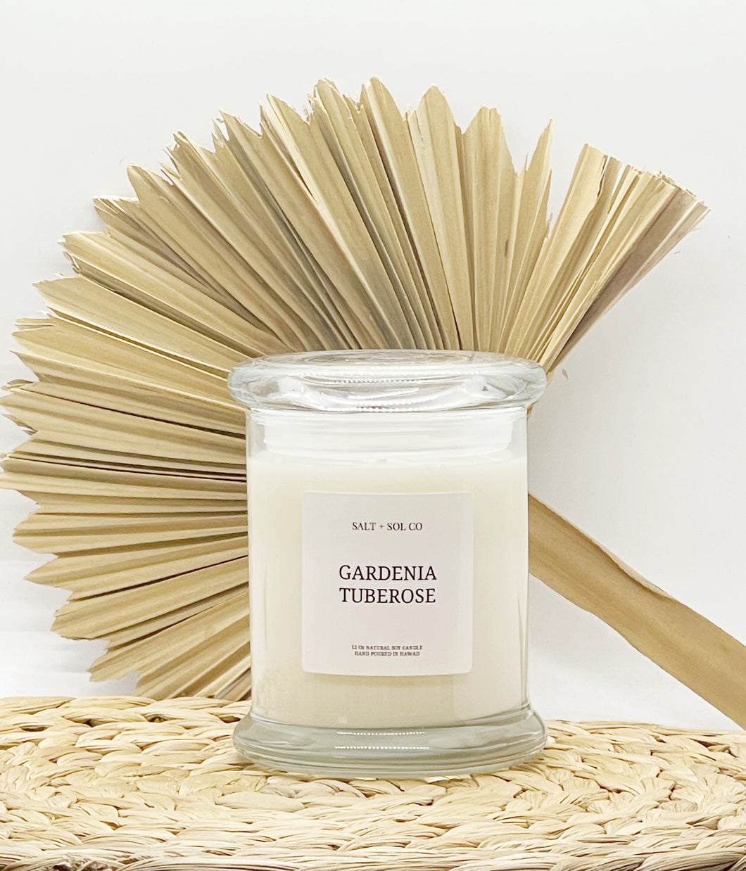 Gardenia Tuberose Soy Wax Candle