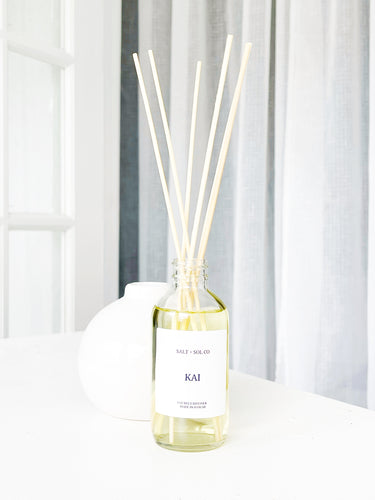 Kai Reed diffuser home fragrance made in Hawaii at salt + SOL co