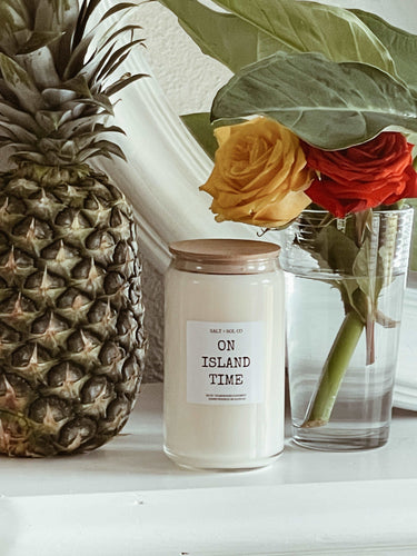 Shop the best hawaiian scented candles hand poured in Hawaii at salt + SOL co business