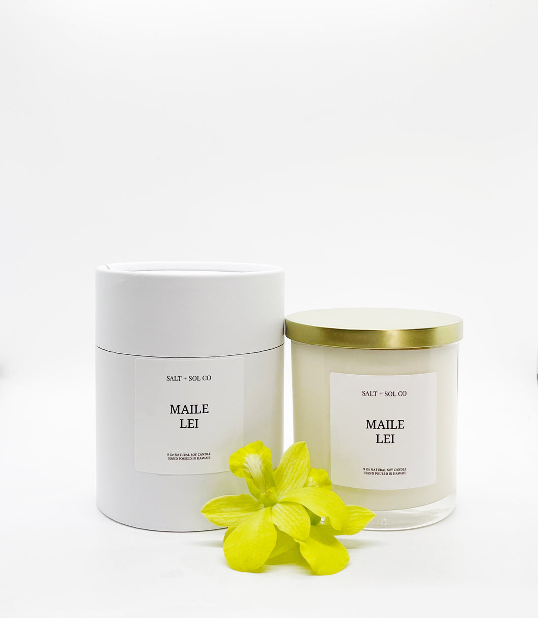 Maile Lei Scented Candle