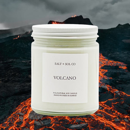 Purchase the Volcano Soy Wax Candle for sale at Salt Sol Co.